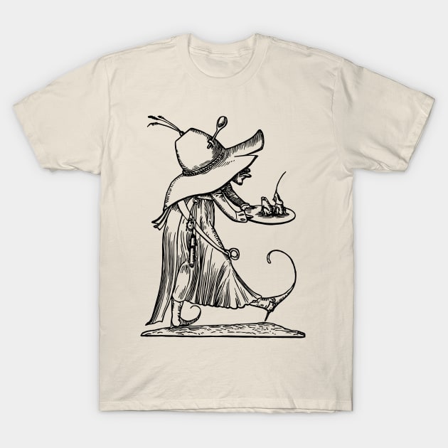 Grotesque #78 The Drolatic Dreams of Pantagruel (1565) T-Shirt by n23tees